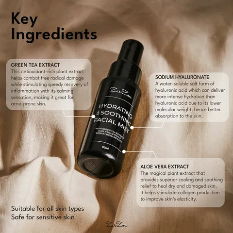 ZarZou Beauty - Hydrating & Soothing Facial Mist