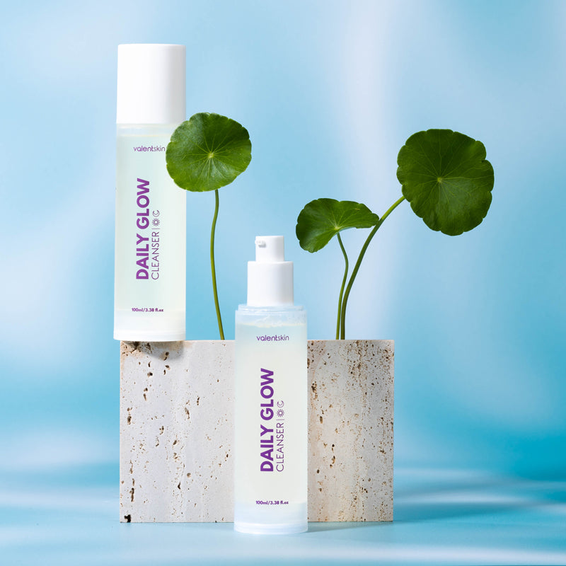 Glow & Calm Set - Valent Skin Daily Glow Cleanser + Valent Skin Dreamy Calming Moisturiser