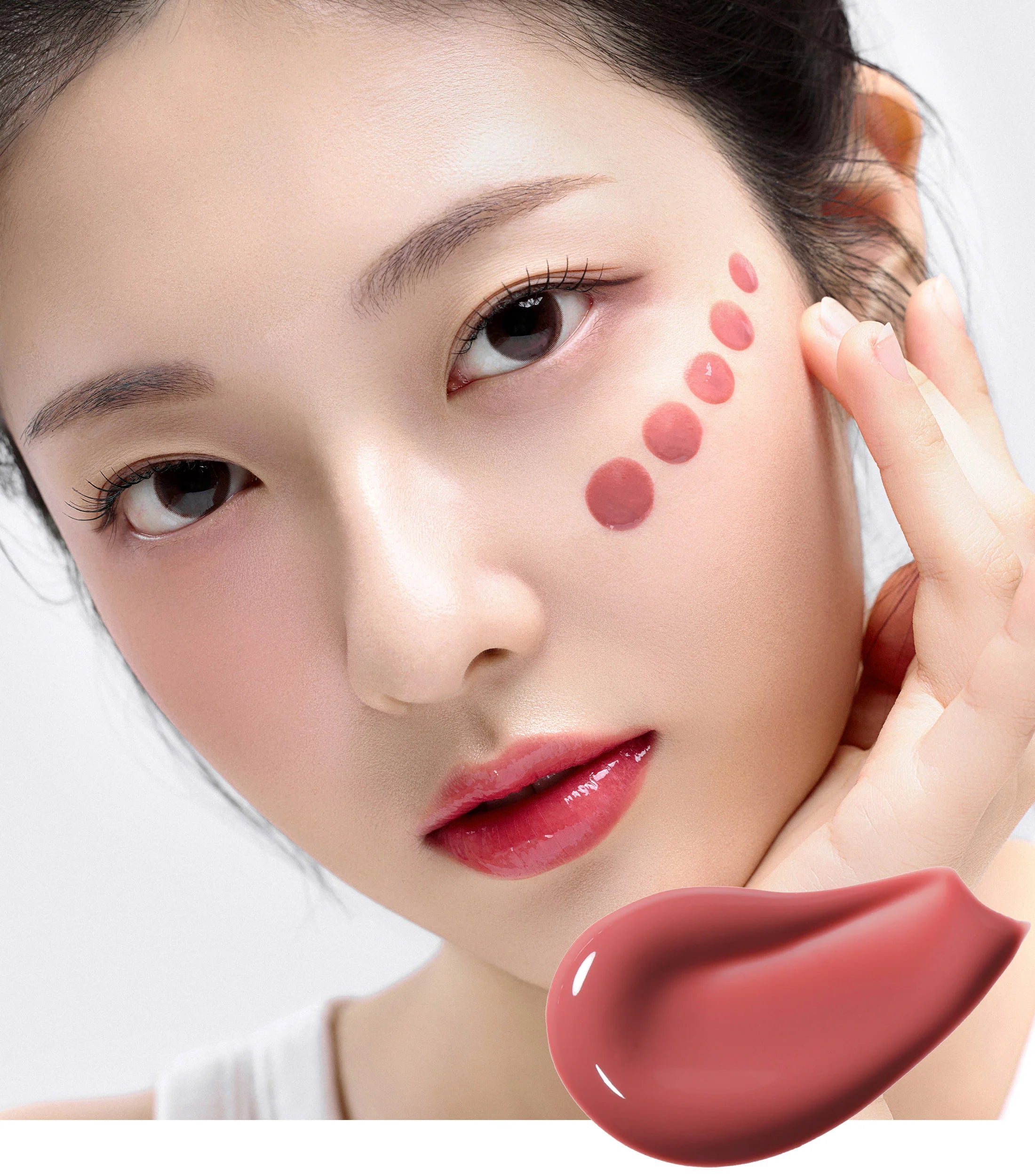 Hur - 03 Rose Brown Moist Ampoule Blusher